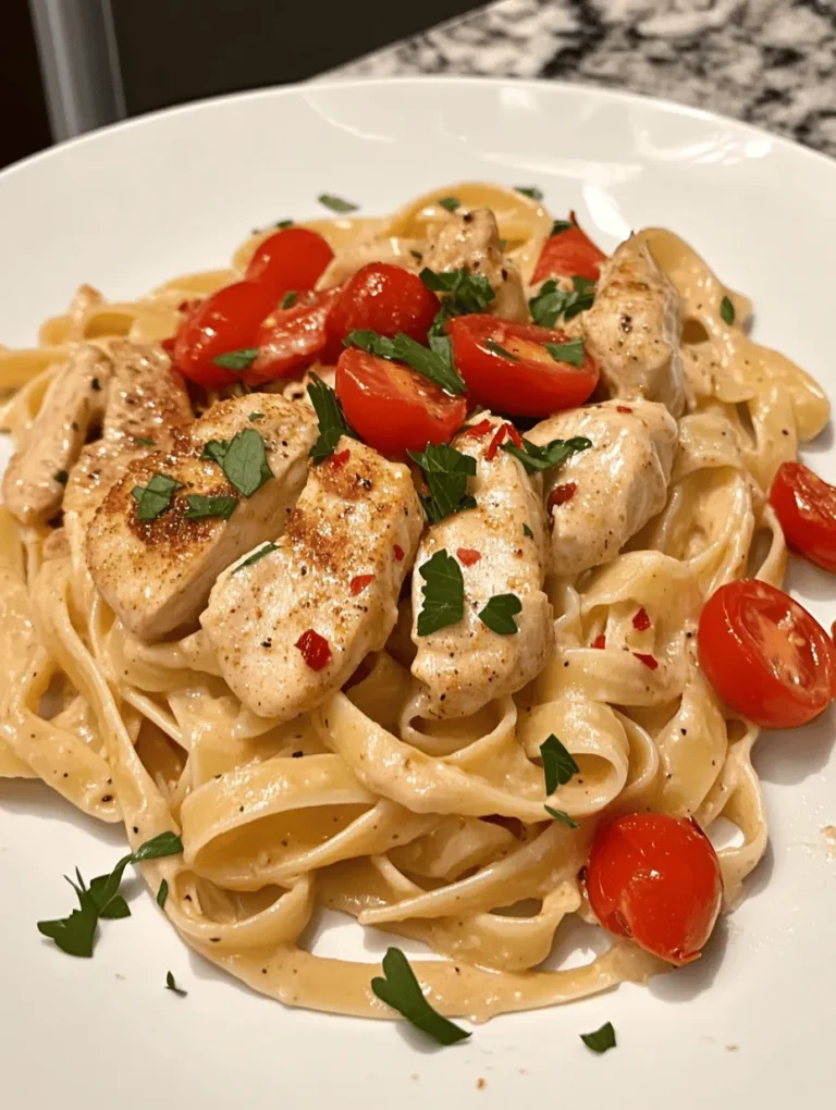 If you're on the hunt for a dish that perfectly marries bold flavors with a creamy texture, look no further than Creamy Cajun Chicken Pasta. This delightful recipe is a celebration of Cajun cuisine, renowned for its vibrant flavors and hearty ingredients. With a rich, creamy sauce enveloping perfectly cooked pasta and tender chicken, it’s no wonder this dish has gained popularity among food enthusiasts and home cooks alike. Not only is it delicious, but it also boasts an impressive ease of preparation, making it an ideal choice for weeknight dinners, gatherings, or even special occasions.