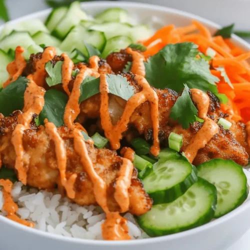 Bang Bang Chicken Bowls are an exciting and delicious dish that perfectly marries crispy chicken with an array of vibrant vegetables and a creamy, zesty sauce. This dish has quickly become a favorite for both busy weeknights and meal prep, thanks to its incredible balance of textures and flavors. Whether you're craving something hearty or looking to impress guests with a visually stunning meal, Bang Bang Chicken Bowls hit all the right notes.