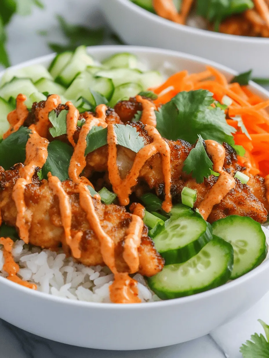 Bang Bang Chicken Bowls are an exciting and delicious dish that perfectly marries crispy chicken with an array of vibrant vegetables and a creamy, zesty sauce. This dish has quickly become a favorite for both busy weeknights and meal prep, thanks to its incredible balance of textures and flavors. Whether you're craving something hearty or looking to impress guests with a visually stunning meal, Bang Bang Chicken Bowls hit all the right notes.