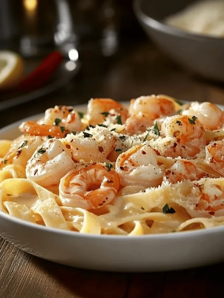 If you are a seafood lover searching for a dish that tantalizes your taste buds and delivers comfort all in one bowl, look no further than the Creamy Garlic Shrimp Pasta. This delectable recipe marries juicy shrimp with a silky, creamy sauce, enveloping tender pasta for a truly indulgent experience. Whether you are planning a cozy weeknight dinner or a special occasion that calls for a touch of elegance, this dish is sure to impress.