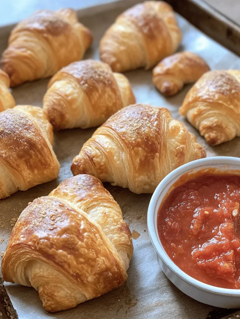 Welcome to the delectable world of Mozzarella Pepperoni Croissant Rolls, where flaky pastry meets gooey cheese and savory pepperoni. If you have ever craved the comforting flavors of pizza but wanted to present them in a unique and elegant way, this recipe is for you. These delightful rolls combine the irresistible taste of classic pizza toppings with the buttery, flaky texture of croissants, making them a perfect snack, appetizer, or even a quick meal for busy weeknights.