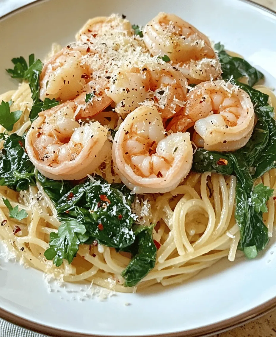 If you're searching for a dish that perfectly balances quick preparation with vibrant flavors, look no further than Zesty Lemon Garlic Shrimp Pasta with Spinach. This delightful recipe has taken the culinary world by storm, making it a staple for both weeknight dinners and special occasions. With its combination of succulent shrimp, fresh spinach, and zesty lemon, it’s not only a feast for the taste buds but also a beautiful presentation that will impress your family and guests alike.
