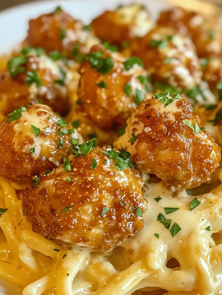 In the realm of comfort food, few dishes can compete with a creamy pasta paired with succulent chicken. The Garlic Butter Chicken Bites with Savory Creamy Parmesan Pasta is a delightful meal that perfectly balances rich flavors and satisfying textures. This dish is not just a feast for the palate; it also provides a comforting embrace after a long day, making it a staple for many home cooks. The combination of tender, flavorful chicken bites sautéed in garlic butter, paired with a luscious creamy parmesan pasta, elevates this recipe from an ordinary meal to a gourmet experience.