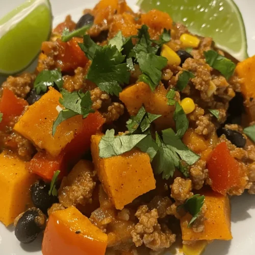 In the fast-paced world we live in, finding time to prepare a healthy and delicious meal can often feel like a daunting task. However, the Ground Turkey Sweet Potato Skillet presents itself as the perfect solution for busy weeknights. This one-pan meal is not only quick to prepare but also nutritionally balanced, making it an ideal choice for families and individuals alike.