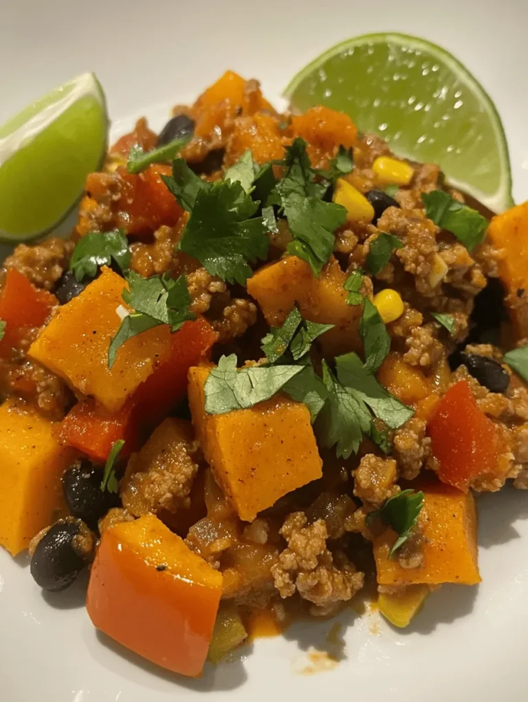 In the fast-paced world we live in, finding time to prepare a healthy and delicious meal can often feel like a daunting task. However, the Ground Turkey Sweet Potato Skillet presents itself as the perfect solution for busy weeknights. This one-pan meal is not only quick to prepare but also nutritionally balanced, making it an ideal choice for families and individuals alike.