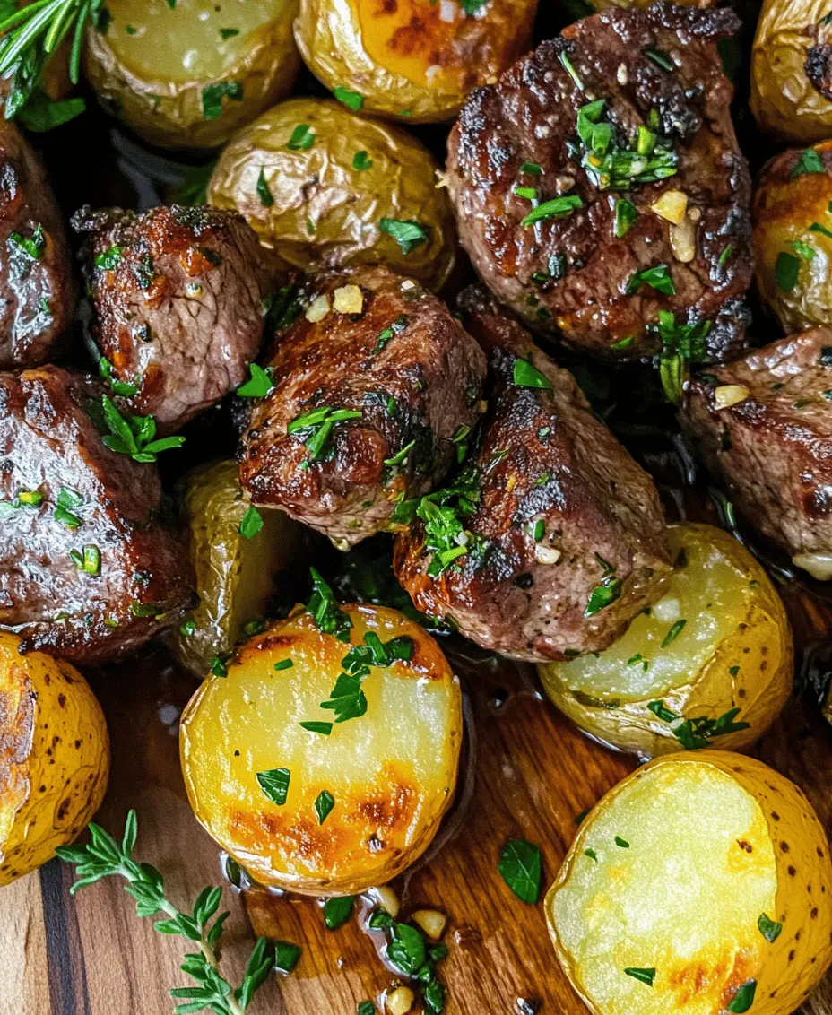 When it comes to creating a memorable meal that combines simplicity with indulgence, few dishes can rival Sizzling Garlic Butter Steak Bites and Potatoes. This dish captures the essence of comfort food while delivering a burst of rich, savory flavors that tantalize the taste buds. The harmony between tender steak bites and perfectly cooked baby potatoes, all enveloped in a luxurious garlic butter sauce, makes this recipe not just a meal but an experience.