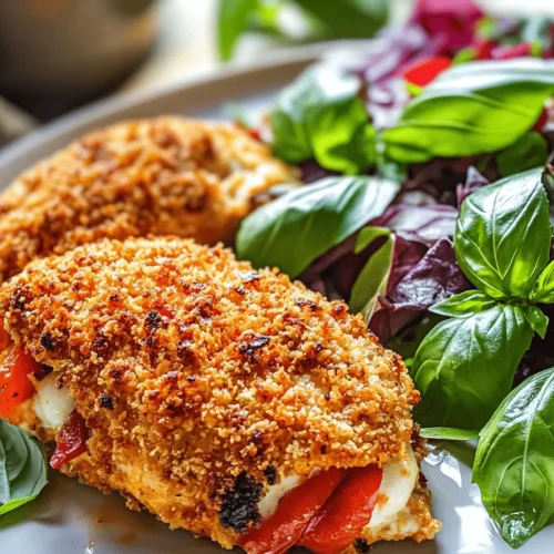 To create a truly remarkable Roasted Red Pepper & Mozzarella Stuffed Chicken, it's essential to understand the role of each ingredient in the dish. Let's delve into the main components that come together to create this flavorful masterpiece.