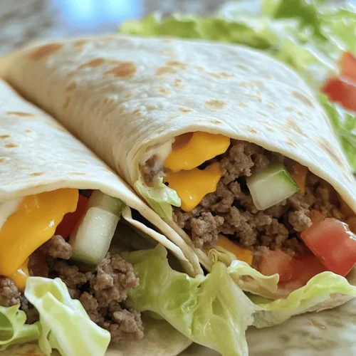 In recent years, wraps have surged in popularity as a convenient meal option that combines portability with the satisfaction of traditional meals. They’re the perfect choice for those on the go, offering a versatile canvas for a variety of fillings. Among the many creative interpretations, the Big Mac Wrap stands out as a delightful twist on the classic burger experience. This recipe takes the iconic flavors of the beloved Big Mac and wraps them in a soft tortilla, making it an ideal lunch or dinner choice for busy individuals and families alike.