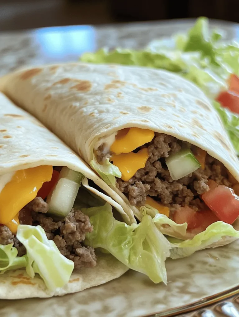 In recent years, wraps have surged in popularity as a convenient meal option that combines portability with the satisfaction of traditional meals. They’re the perfect choice for those on the go, offering a versatile canvas for a variety of fillings. Among the many creative interpretations, the Big Mac Wrap stands out as a delightful twist on the classic burger experience. This recipe takes the iconic flavors of the beloved Big Mac and wraps them in a soft tortilla, making it an ideal lunch or dinner choice for busy individuals and families alike.