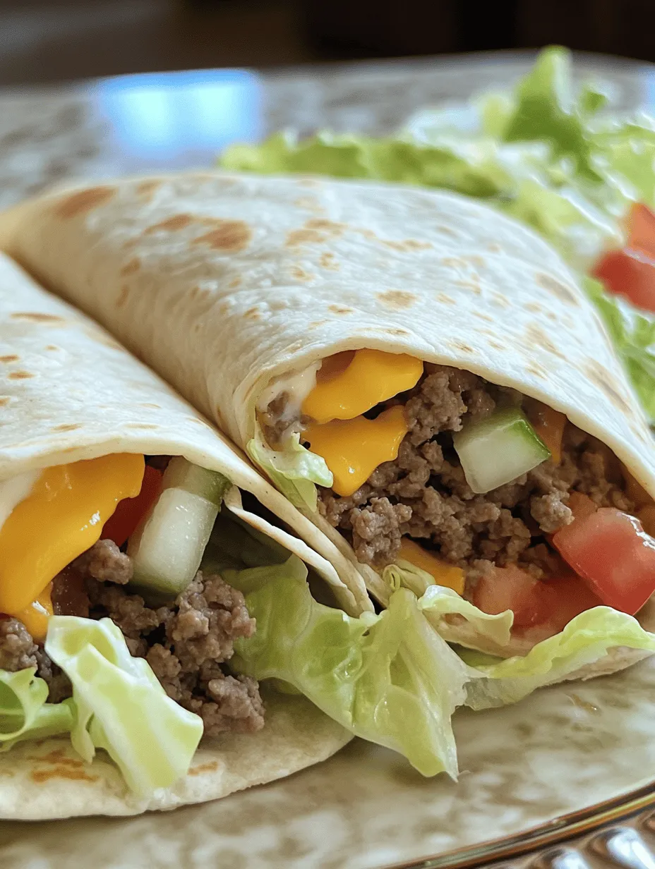 In recent years, wraps have surged in popularity as a convenient meal option that combines portability with the satisfaction of traditional meals. They’re the perfect choice for those on the go, offering a versatile canvas for a variety of fillings. Among the many creative interpretations, the Big Mac Wrap stands out as a delightful twist on the classic burger experience. This recipe takes the iconic flavors of the beloved Big Mac and wraps them in a soft tortilla, making it an ideal lunch or dinner choice for busy individuals and families alike.