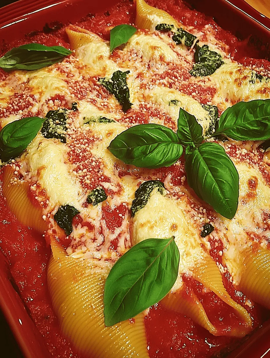 In the world of comfort food, few dishes evoke the same warmth and satisfaction as a plate of stuffed pasta. Among these, Easy Spinach & Ricotta Stuffed Shells stand out not only for their delicious flavors but also for their beautiful presentation. This dish combines the creaminess of ricotta cheese with the nutritional benefits of fresh spinach, enveloped in tender jumbo pasta shells and topped with a rich marinara sauce. Whether you're preparing a family dinner, hosting a gathering, or simply looking for a meal that warms the soul, stuffed shells are a delightful choice.