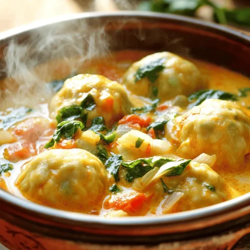 In the realm of comfort food, few dishes can compete with the warm embrace of a hearty soup. Among these, curry dumpling soup stands out as a delightful blend of aromatic spices, tender dumplings, and a savory broth that warms both the body and the soul. This dish appeals to a wide variety of dietary preferences, making it an excellent choice for anyone looking to satisfy their cravings while also keeping things nutritious and wholesome.