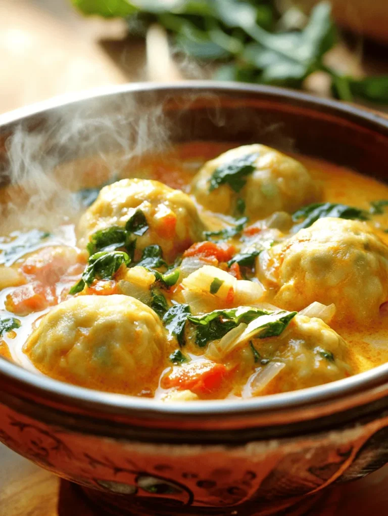 In the realm of comfort food, few dishes can compete with the warm embrace of a hearty soup. Among these, curry dumpling soup stands out as a delightful blend of aromatic spices, tender dumplings, and a savory broth that warms both the body and the soul. This dish appeals to a wide variety of dietary preferences, making it an excellent choice for anyone looking to satisfy their cravings while also keeping things nutritious and wholesome.
