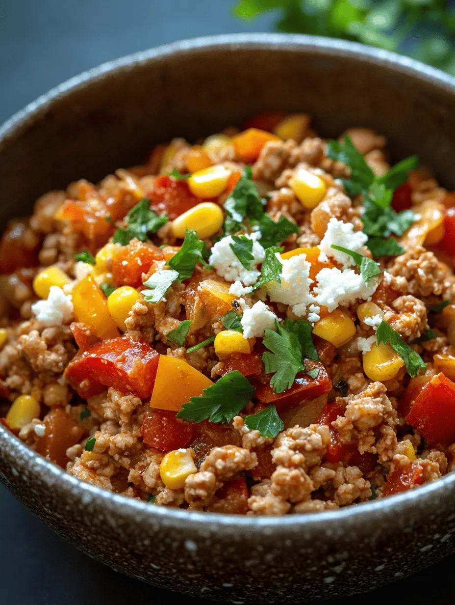 Welcome to the vibrant world of Spicy Turkey & Pepper Delight. This dish is not just a meal; it's an experience that combines the rich flavors of ground turkey with the freshness of bell peppers, creating a culinary delight that's both nutritious and satisfying. In today's fast-paced lifestyle, the importance of preparing healthy, flavorful meals cannot be overstated. This recipe stands out as a perfect solution, allowing you to indulge in a delicious dish without compromising your health goals.