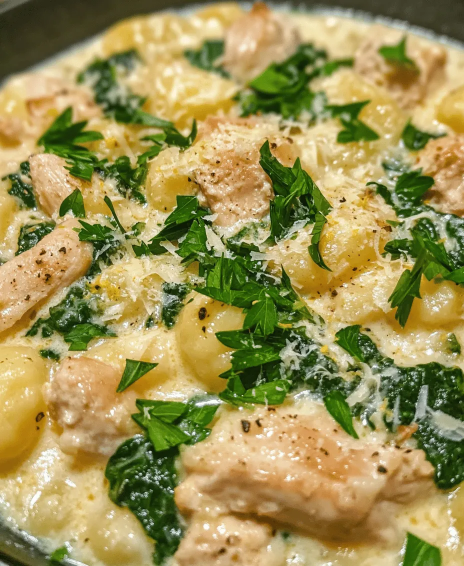 If you’re seeking a dish that combines convenience with mouthwatering flavor, look no further than One-Pot Lemon Chicken Gnocchi Delight. This recipe encapsulates the essence of comfort food while delivering a refreshing twist thanks to its bright lemony notes. Imagine tender chicken, pillowy gnocchi, and vibrant greens all simmered together in a creamy sauce that is as satisfying as it is simple. This dish is perfect for weeknight dinners, impressing guests, or just indulging in a hearty meal that doesn’t require hours of cleanup.