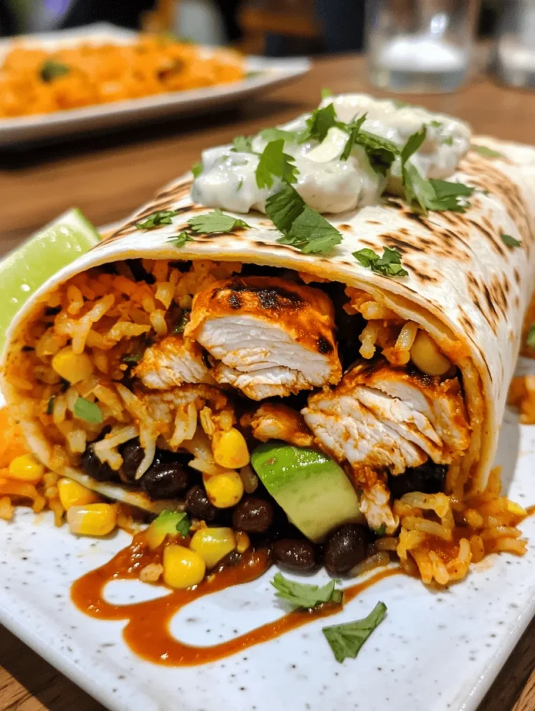 Burritos have earned their place as a beloved staple in many households, celebrated for their versatility and convenience. Whether enjoyed as a quick lunch, a satisfying dinner, or a delightful party snack, burritos can cater to a variety of tastes and dietary preferences. They’re ideal for busy individuals looking to pack a nutritious meal into a portable wrap. Among the myriad of burrito options available, the Easy Chipotle Ranch Grilled Chicken Burrito stands out as a flavor-packed choice that combines succulent grilled chicken with a zesty chipotle ranch dressing, all enveloped in a warm tortilla.