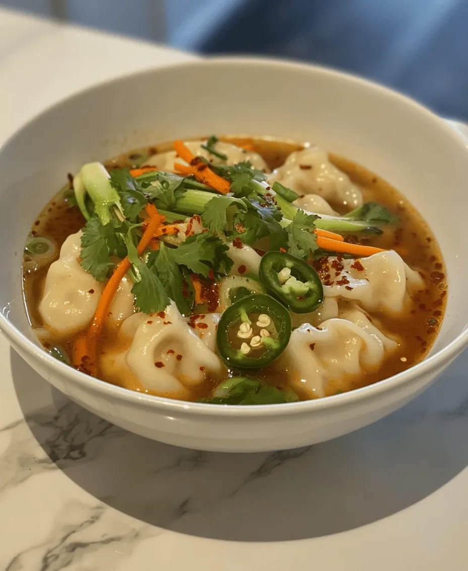 Dumpling soup is a cherished comfort food that transcends borders, enjoying a place of honor in various culinary traditions around the globe. From Chinese jiaozi to Polish pierogi and Japanese gyoza, dumplings have long been celebrated for their versatility and heartwarming qualities. Each culture has its own unique twist on this classic dish, but one thing remains constant: the joy they bring to the table. In this article, we will dive into an Authentic Spicy Dumpling Soup Recipe, infusing a tantalizing spicy twist that elevates this dish to new heights.