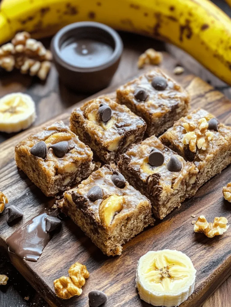 There’s something uniquely satisfying about creating homemade desserts. The process of baking not only fills your kitchen with wonderful aromas but also brings a sense of accomplishment. With each step, you’ll find joy in mixing, pouring, and ultimately tasting the fruits of your labor. Using ripe bananas in this recipe not only enhances the flavor but also contributes to the overall moistness of the bars. As you embark on this baking journey, you’ll discover that these Choco-Banana Bliss Bars are not just about satisfying cravings; they’re about creating memories, sharing love, and enjoying the sweet moments life has to offer.