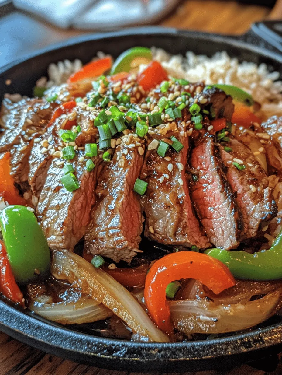 To truly master the art of Sizzling Pepper Steak with Onions, one must first understand the key ingredients that contribute to its unique flavor profile. Each component plays a critical role in shaping the dish, ensuring that every bite is packed with satisfaction.