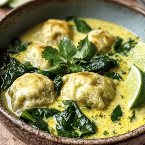 Dumplings and soups are cherished staples across the globe, each culture infusing their unique flavors and traditions into these comforting dishes. From the tender steamed buns of Chinese cuisine to the hearty, broth-laden soups of Eastern Europe, the combination of dumplings and soup is a universal comfort food that brings people together. In this culinary exploration, we present the Curry Bliss Dumpling Soup, an innovative fusion recipe that marries the beloved aspects of traditional dumplings with the aromatic warmth of curry-infused broth.