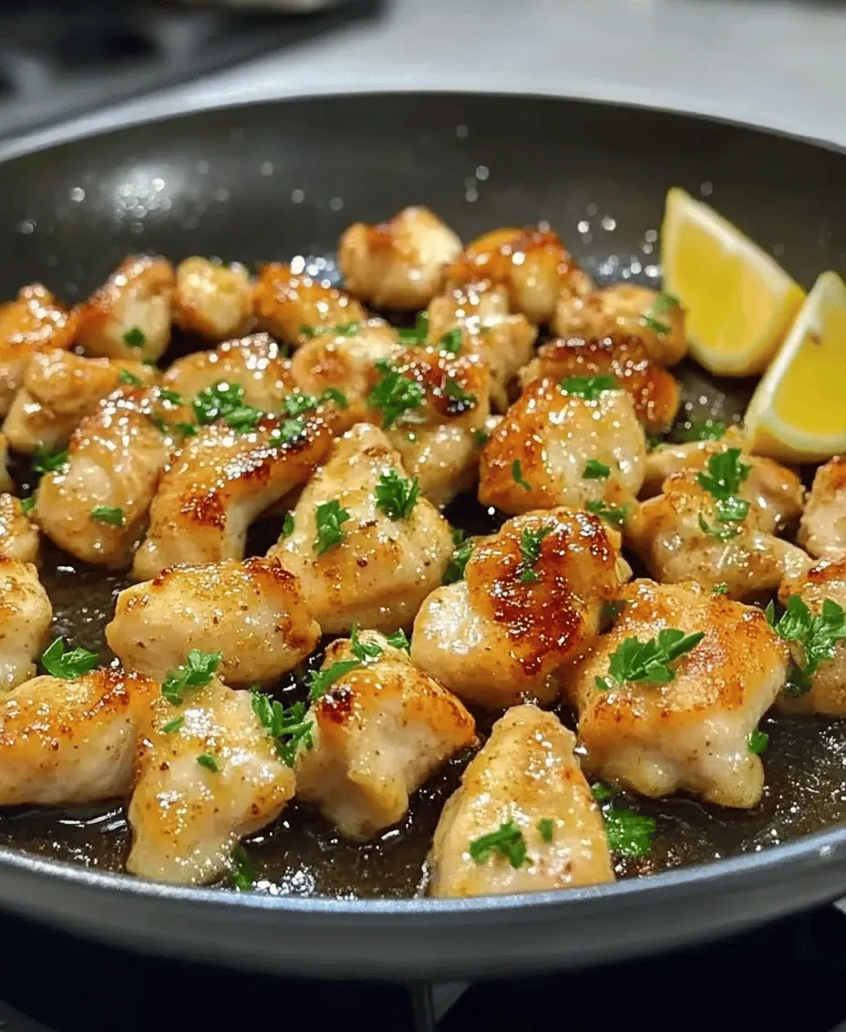 To achieve the perfect Garlic Butter Chicken Bites, it's crucial to understand the role of each ingredient used in the recipe. Each component contributes to the overall flavor and texture, making it a harmonious dish that appeals to a wide range of palates.