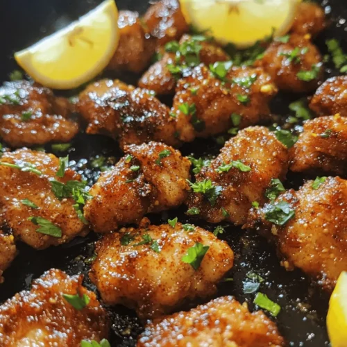 To achieve the perfect Garlic Butter Chicken Bites, it's crucial to understand the role of each ingredient used in the recipe. Each component contributes to the overall flavor and texture, making it a harmonious dish that appeals to a wide range of palates.