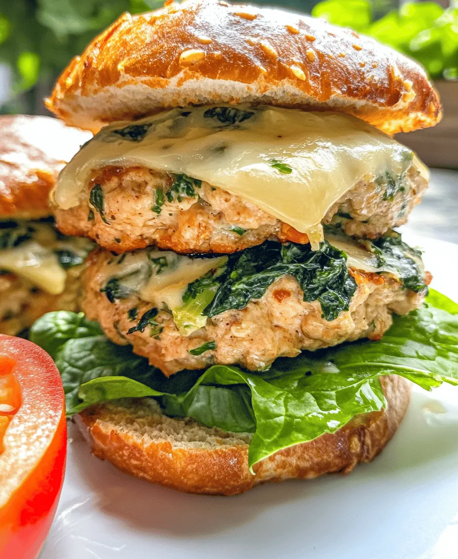 Ground chicken is the star of this recipe, serving as a leaner alternative to beef. It offers a mild flavor that allows the other ingredients to shine, making it an excellent base for the White Cheddar and Spinach Chicken Burgers. By opting for ground chicken, you reduce your intake of saturated fats, making your meal healthier without sacrificing taste.