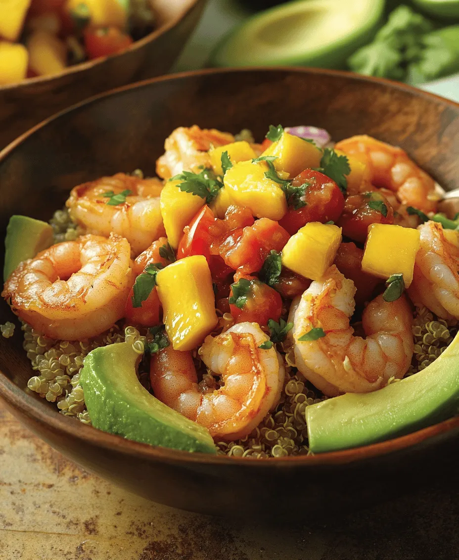 Imagine sitting down to a meal that bursts with vibrant colors, refreshing flavors, and a delightful balance of textures. This is precisely what you experience with Shrimp and Avocado Bowls featuring Mango Salsa and a zesty Lime-Chili Sauce. This dish not only tantalizes the taste buds but also embodies a healthy, nutrient-packed option that’s perfect for both lunch and dinner. The combination of succulent shrimp, creamy avocados, and a sweet yet spicy mango salsa creates a symphony of flavors, making each bite an exhilarating experience.