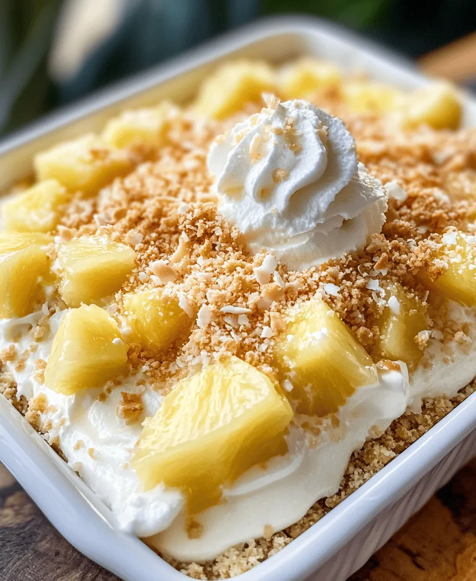 In the world of desserts, few things can compete with the allure of a no-bake treat. With their simplicity and ease of preparation, no-bake desserts have surged in popularity, particularly during the warmer months when turning on the oven can feel like a burden. Among these delightful options, tropical flavors reign supreme, bringing a taste of paradise to the plate. One such enticing recipe is the 
