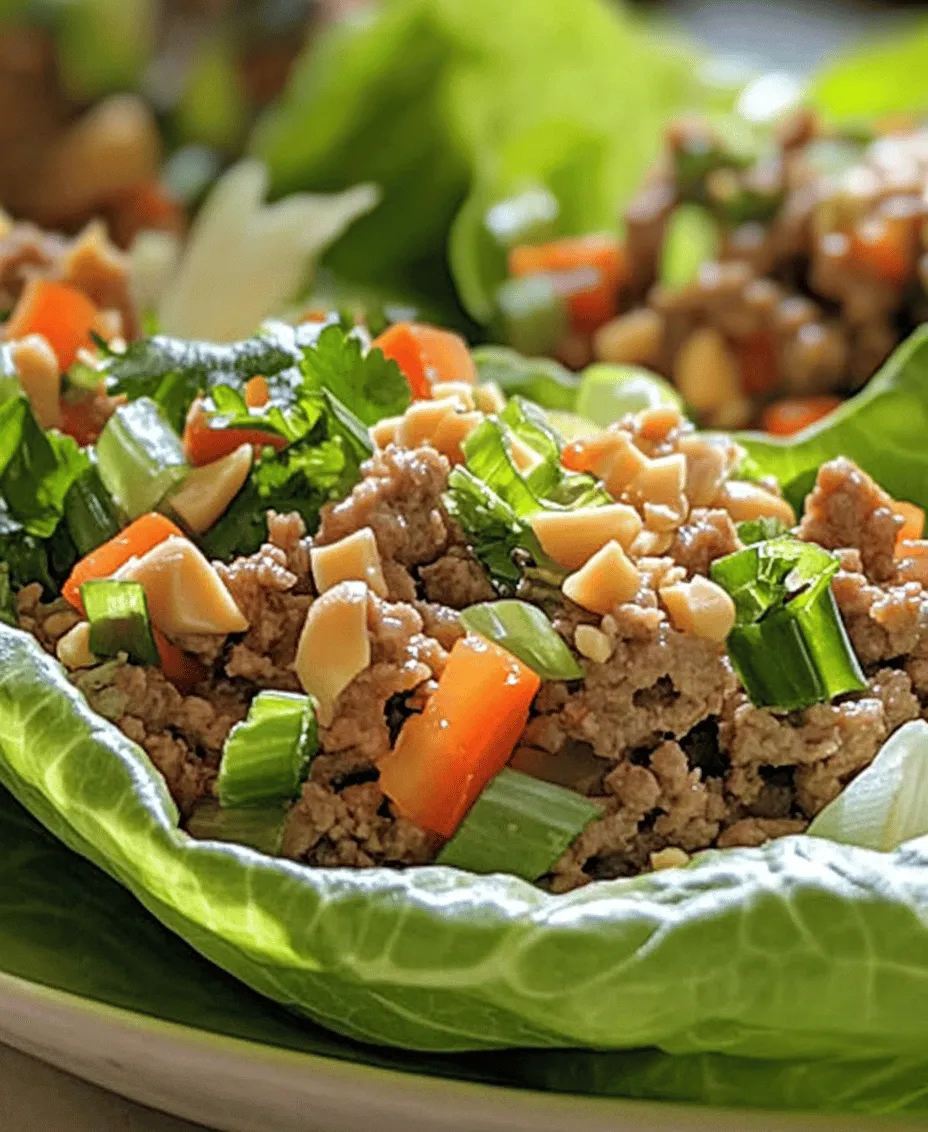 The history of lettuce wraps is deeply rooted in Asian culinary traditions, particularly within Chinese and Thai cuisines. They are believed to have originated in ancient China, where the concept of using leaves to wrap food provided a practical way to enjoy meals on the go. The use of lettuce as a wrap is not only a clever way to reduce the need for utensils but also enhances the dining experience by adding a crisp texture and freshness to the dish.