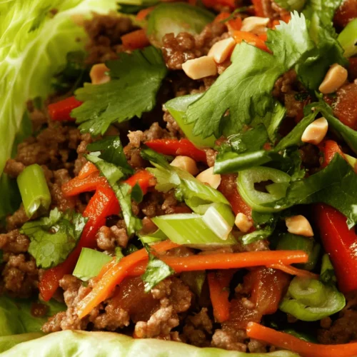The history of lettuce wraps is deeply rooted in Asian culinary traditions, particularly within Chinese and Thai cuisines. They are believed to have originated in ancient China, where the concept of using leaves to wrap food provided a practical way to enjoy meals on the go. The use of lettuce as a wrap is not only a clever way to reduce the need for utensils but also enhances the dining experience by adding a crisp texture and freshness to the dish.