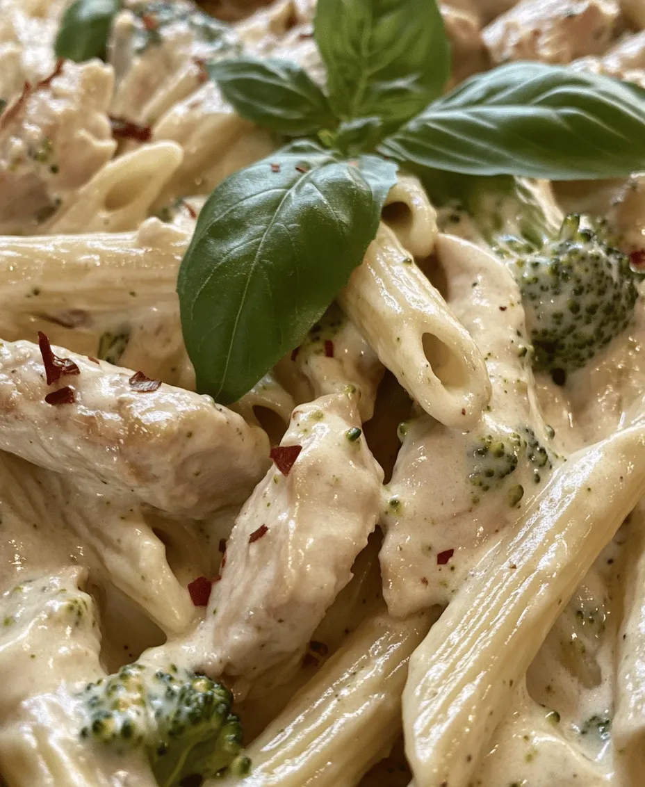 If you're in search of a comforting yet nutritious meal that can be whipped up in no time, look no further than creamy broccoli and chicken penne. This delightful dish combines the satisfying texture of al dente pasta with tender chicken and vibrant broccoli, all enveloped in a rich, velvety sauce. Creamy pasta dishes have long been a favorite for their indulgent flavors and heartwarming qualities, making them a staple on tables across the globe.