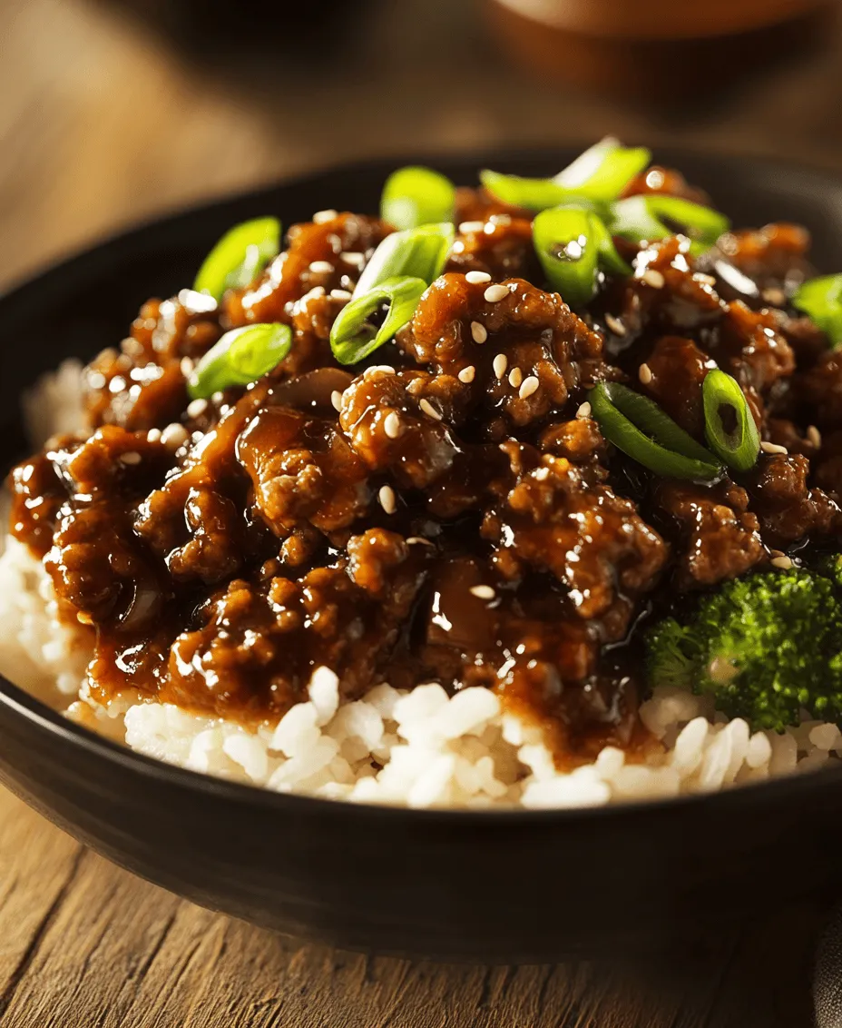 In recent years, Korean cuisine has surged in popularity, captivating food enthusiasts with its vibrant flavors and distinctive culinary techniques. Among the many delicious dishes that this cuisine offers, the Savory Korean Beef Bowl stands out as a perfect representation of Korean flavors, combining the rich taste of beef with an array of complementary ingredients. This dish is not just a feast for the senses; it is also a nutritional powerhouse, making it an ideal choice for busy individuals and families seeking a quick yet satisfying meal.
