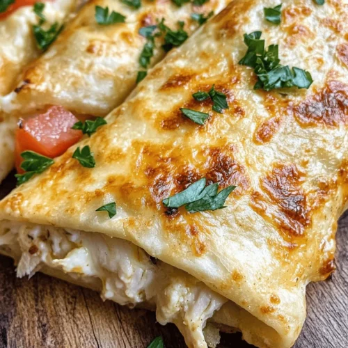 To truly appreciate the deliciousness of Cheesy Garlic Chicken Wraps, it’s essential to explore the core components of the recipe. Each ingredient plays a crucial role in achieving the perfect balance of flavors and textures, making the wraps irresistible.