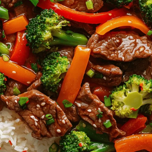 If you're on the hunt for a dish that perfectly balances rich flavors, vibrant colors, and a satisfying texture, look no further than Savory Beef Delight with Oyster Sauce. This dish embodies the essence of Asian cuisine, featuring tender beef, fresh vegetables, and a delectable sauce that enhances every bite. The unique combination of beef and oyster sauce creates a savory experience that’s both comforting and exciting, making it a favorite among food enthusiasts and home cooks alike.