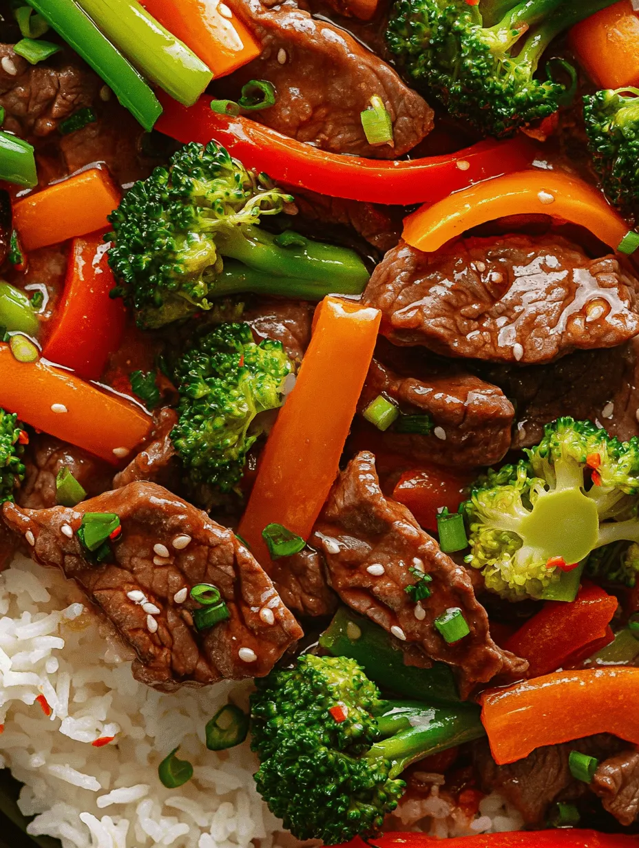 If you're on the hunt for a dish that perfectly balances rich flavors, vibrant colors, and a satisfying texture, look no further than Savory Beef Delight with Oyster Sauce. This dish embodies the essence of Asian cuisine, featuring tender beef, fresh vegetables, and a delectable sauce that enhances every bite. The unique combination of beef and oyster sauce creates a savory experience that’s both comforting and exciting, making it a favorite among food enthusiasts and home cooks alike.
