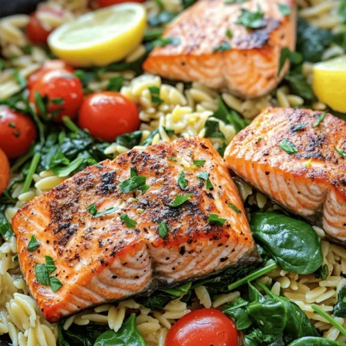If you're looking for a wholesome meal that combines convenience with flavor, look no further than One Skillet Salmon with Lemon Orzo. This dish has gained popularity among home cooks and food enthusiasts alike for its vibrant flavors and ease of preparation. The star of the show, salmon, is not only rich in taste but also packed with nutritious benefits, making it a perfect choice for those who prioritize health without sacrificing flavor.