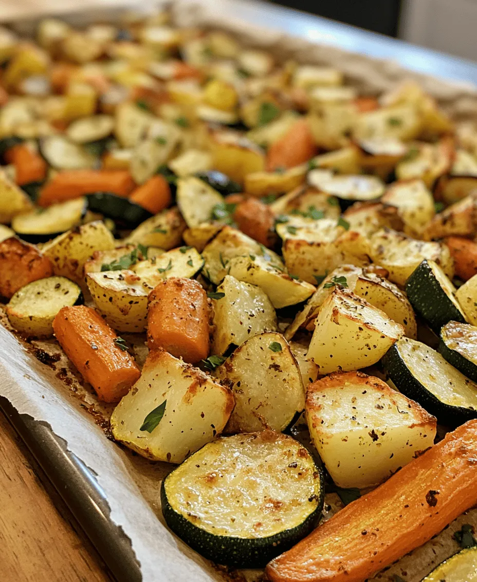 Are you looking for a healthy and delicious side dish that complements a variety of main courses? Look no further than Garlic Herb Roasted Potatoes, Carrots, and Zucchini! This vibrant medley of seasonal vegetables not only adds color to your plate but also enhances the nutritional value of your meal. Roasting vegetables is one of the simplest ways to bring out their natural sweetness and flavor, making them a favorite among both home cooks and professional chefs alike.