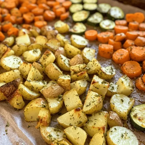 Are you looking for a healthy and delicious side dish that complements a variety of main courses? Look no further than Garlic Herb Roasted Potatoes, Carrots, and Zucchini! This vibrant medley of seasonal vegetables not only adds color to your plate but also enhances the nutritional value of your meal. Roasting vegetables is one of the simplest ways to bring out their natural sweetness and flavor, making them a favorite among both home cooks and professional chefs alike.