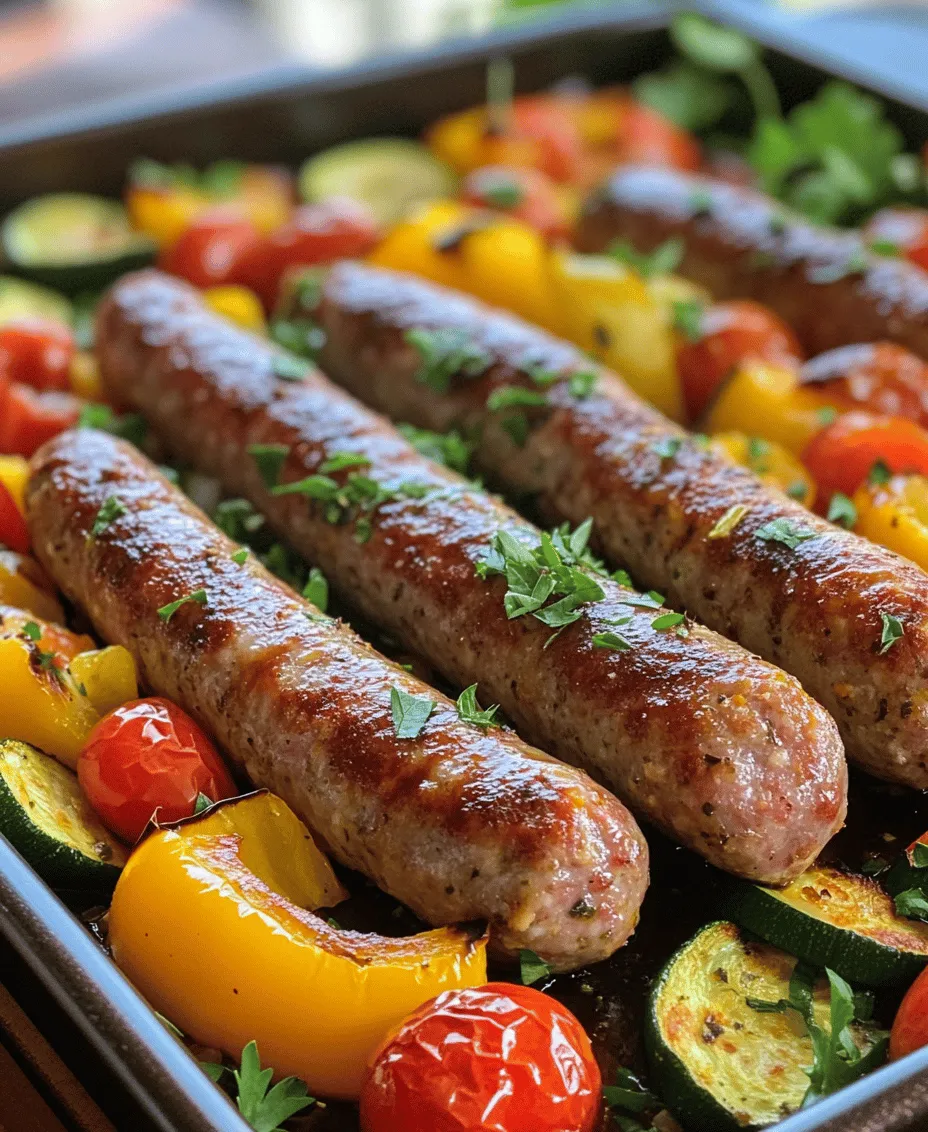In the fast-paced world of meal preparation, finding a dish that is both delicious and easy to make can often feel like a challenge. Enter the Sizzling Sheet Pan Sausage & Veggies—a one-pan wonder that not only delivers on flavor but also simplifies your cooking process. This vibrant dish combines juicy Italian sausages with a medley of colorful vegetables, making it a perfect weeknight meal or a crowd-pleaser for gatherings. In this article, we will explore the intricacies of this delightful recipe, from its ingredients to cooking techniques, ensuring you have everything you need to create this culinary masterpiece.