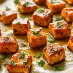 In recent years, salmon has firmly established itself as a staple in healthy diets, celebrated not only for its rich flavor but also for its impressive nutritional profile. This oily fish is packed with protein, omega-3 fatty acids, and essential vitamins, making it a favorite among health-conscious eaters and gourmet enthusiasts alike. As the culinary world continues to embrace bold and unexpected flavor combinations, the concept of sweet and spicy pairings has emerged as a delightful trend. One standout recipe that perfectly embodies this trend is the Spicy-Sweet Hot Honey Salmon Bites, a dish that promises to tantalize your taste buds while being easy to prepare and highly versatile for any occasion.