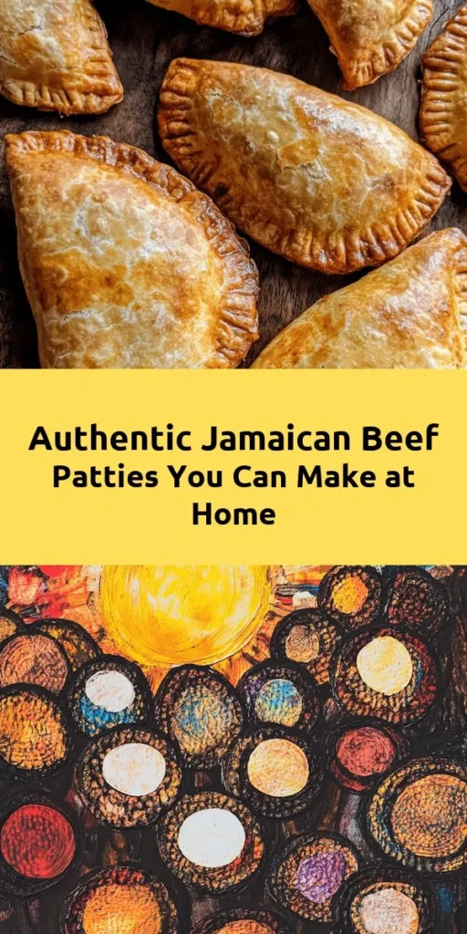 Treat yourself to the vibrant flavors of Jamaica with these homemade beef patties! This delicious recipe features a flaky turmeric-infused pastry filled with seasoned ground beef, onions, and a kick of Scotch bonnet pepper. Perfect for snacks or meals, these golden patties are easy to make and can be served warm or with your favorite hot sauce. Gather your ingredients and bring a taste of the Caribbean to your kitchen today!