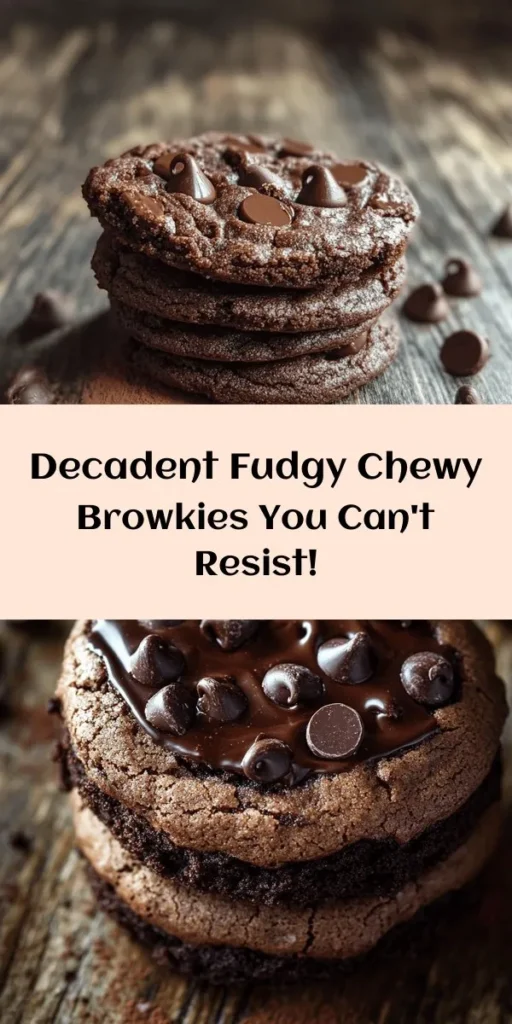 Indulge in the ultimate dessert with these fudgy, chewy browkies (brownie-cookie hybrids) that combine the rich flavor of brownies and the soft texture of cookies. Made with simple ingredients like butter, sugar, and chocolate chips, these treats are easy to whip up and perfect for any occasion. With a bake time of just 25-30 minutes, you'll have delicious squares to share or enjoy solo. Try serving them warm with ice cream for a heavenly experience!