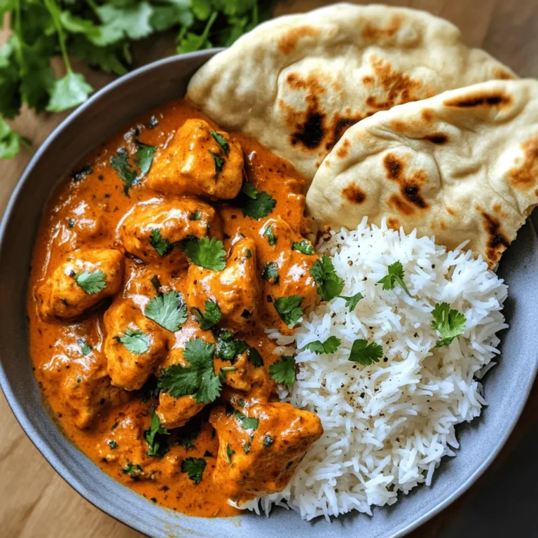 In today’s fast-paced world, meal prepping has become a game-changer for busy individuals and families looking to maintain a balanced diet without sacrificing flavor. The concept of preparing meals in advance not only saves time but also alleviates the daily stress of deciding what to eat. One dish that has captured the hearts and taste buds of many is Butter Chicken, a rich and creamy Indian classic that pairs beautifully with fluffy basmati rice and aromatic garlic naan. This recipe for Flavorful Meal-Prep Butter Chicken with Rice and Garlic Naan is a perfect solution for those wanting to enjoy delicious home-cooked meals throughout the week.