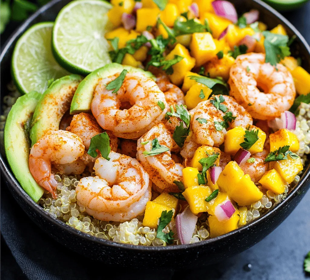 If you're searching for a dish that embodies the essence of fresh, vibrant flavors, look no further than Shrimp and Avocado Bowls with Mango Salsa and Lime-Chili Sauce. This delightful recipe merges the sweetness of ripe mango with the creamy richness of avocado and the succulent taste of perfectly seasoned shrimp. Not only does this dish tick all the boxes for a healthy meal, but it also offers a refreshing twist that makes it a perfect choice for any occasion—be it a casual lunch, a festive dinner, or an outdoor gathering with friends.