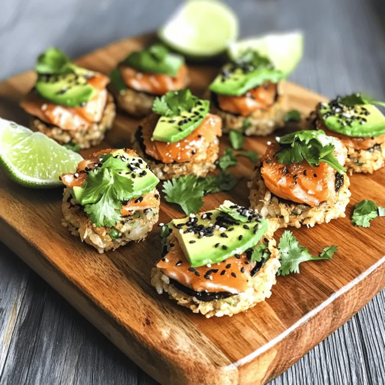 Crispy salmon rice bites are a delightful and trendy dish that encapsulates the best of both worlds: the elegance of sushi and the comforting crunch of fried rice cakes. As the culinary scene continues to evolve, sushi-inspired recipes have gained immense popularity, allowing home cooks and food enthusiasts to explore new flavor profiles and presentation styles. These irresistible bites not only serve as an appetizer but also make for a unique snack that will impress your guests at gatherings and special occasions.