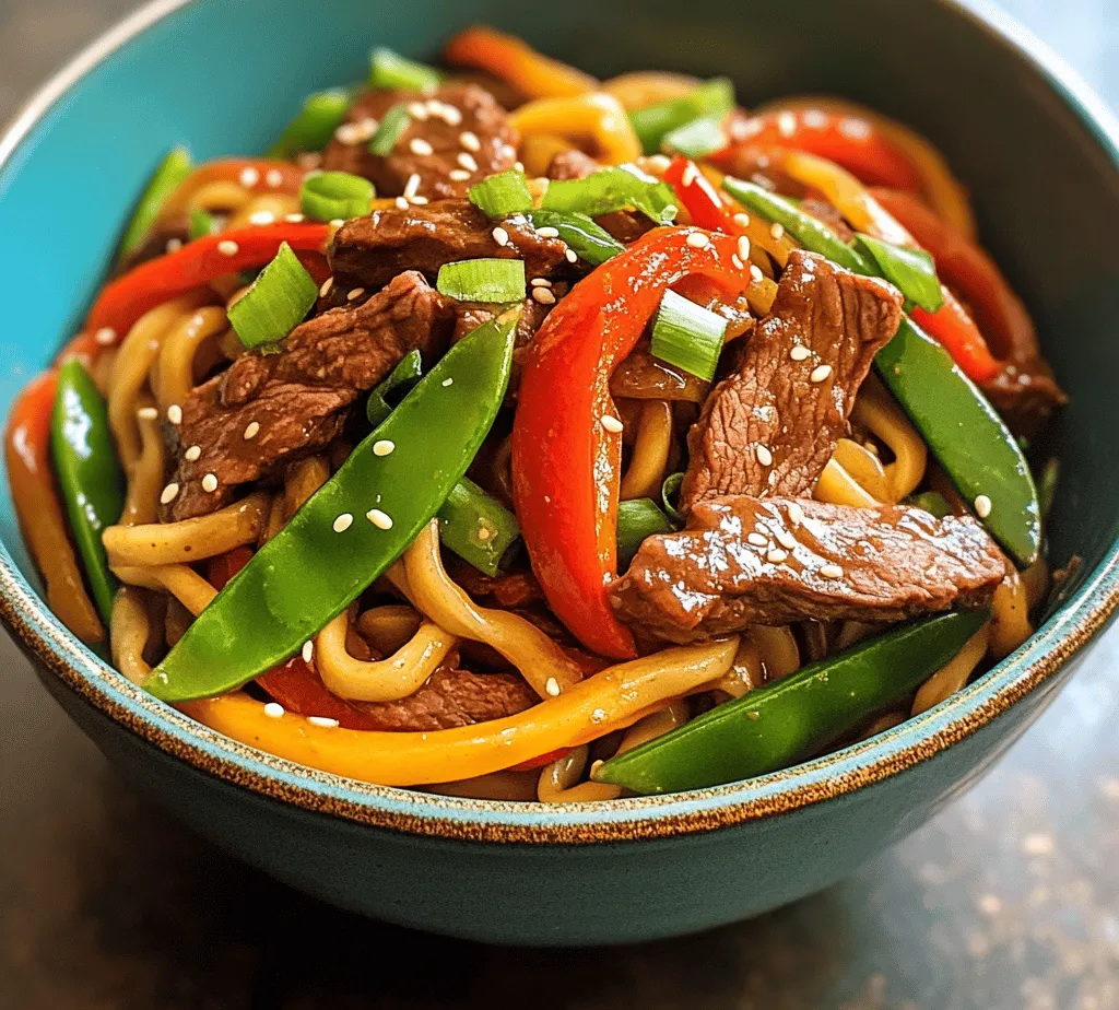 In the world of quick and satisfying meals, Hoisin Beef Noodles stand out as a delightful fusion of flavors and textures. This dish combines tender flank steak with vibrant vegetables and a rich, savory hoisin sauce, making it an ideal choice for a weeknight dinner or any occasion when you're craving something delicious yet uncomplicated. With its roots deeply embedded in Asian cuisine, Hoisin Beef Noodles encapsulate the essence of balance and harmony that characterizes many traditional dishes.