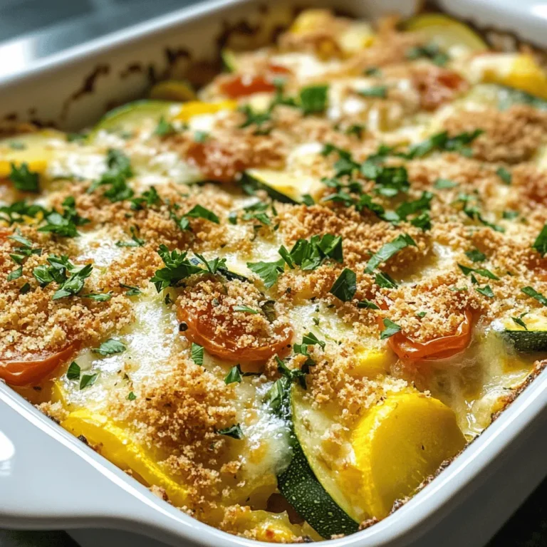 When it comes to hearty yet healthy meals, few dishes can compete with a vibrant zucchini and squash casserole. This delightful recipe not only showcases the natural flavors of these two vegetables but also offers a satisfying way to incorporate more plant-based goodness into your diet. Whether you’re a seasoned chef or a home cook looking to try something new, this casserole is a versatile and nourishing option that can be enjoyed any night of the week.