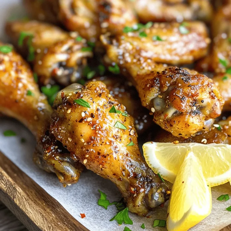 If you’re in search of a mouthwatering dish that balances tangy, sweet, and spicy flavors, look no further than Citrus Honey Lemon Pepper Wings. This recipe is a delightful twist on traditional chicken wings, offering a unique combination of citrusy brightness from fresh lemons, the sweetness of honey, and a hint of spice from lemon pepper seasoning. Perfect for game days, gatherings, or a simple weeknight dinner, these wings are sure to impress your family and friends.