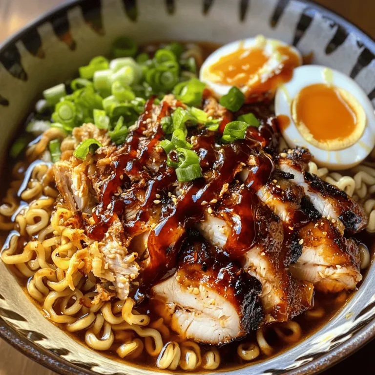 If you're a fan of bold flavors and comforting meals, the Fiery Chicken Ramen with Creamy Garlic Sauce is a dish that should be at the top of your culinary to-do list. This recipe marries the heat of spices with the smooth richness of creamy garlic sauce, resulting in a bowl of ramen that tantalizes the taste buds. With its roots deeply embedded in contemporary Asian cuisine, this dish has captured the hearts of many home cooks and food enthusiasts alike.
